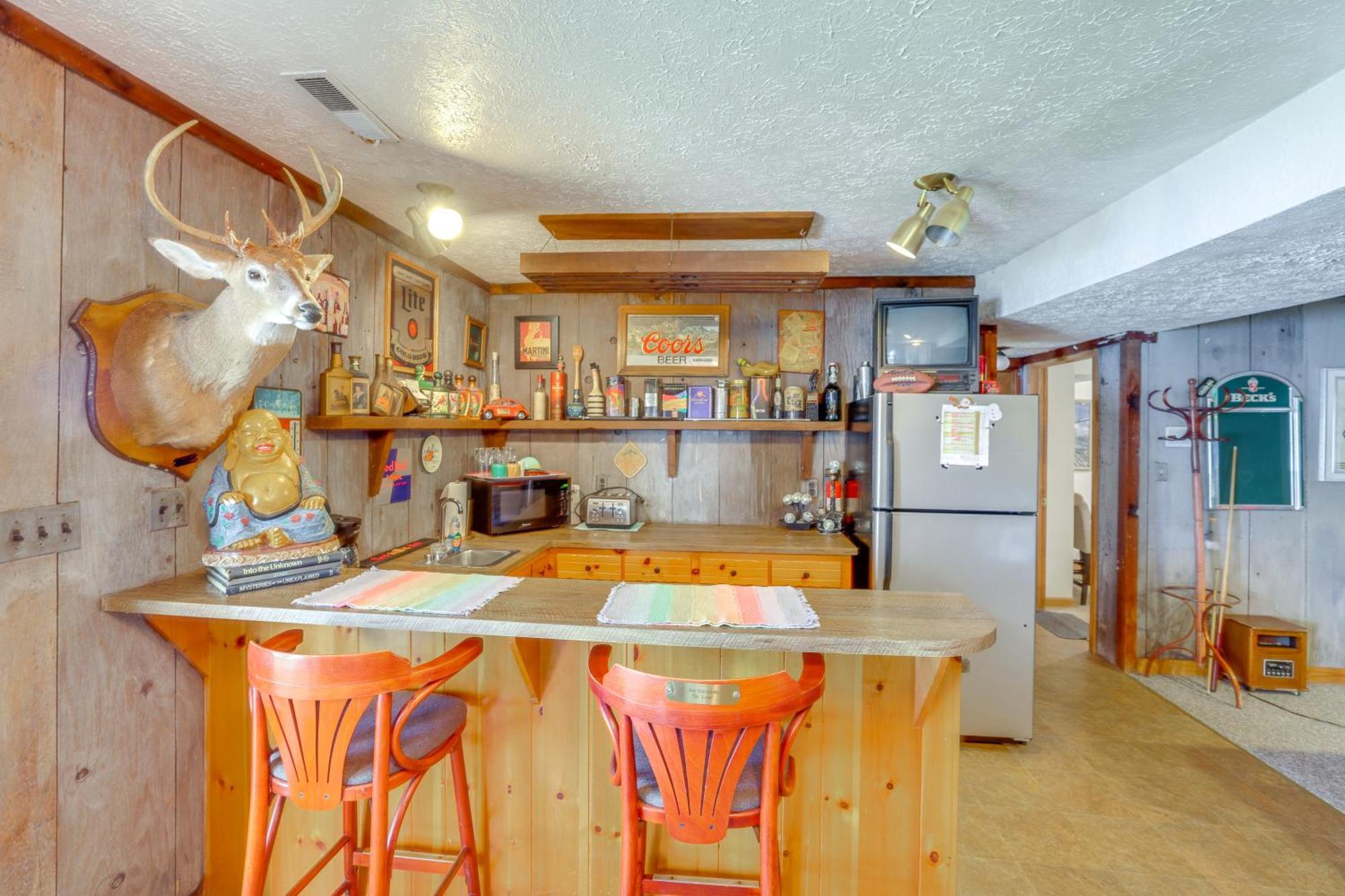 Smith Mountain Lake Retreat With Private Beach! Huddleston Dış mekan fotoğraf